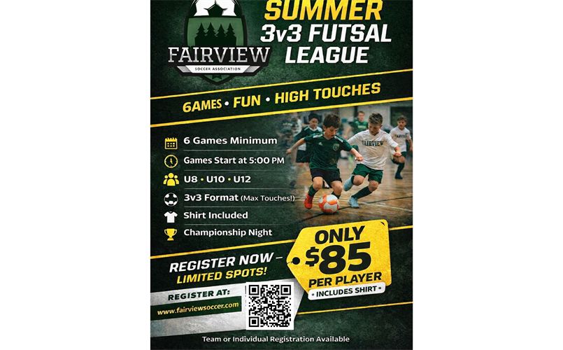 3v3 Summer Futsal registration